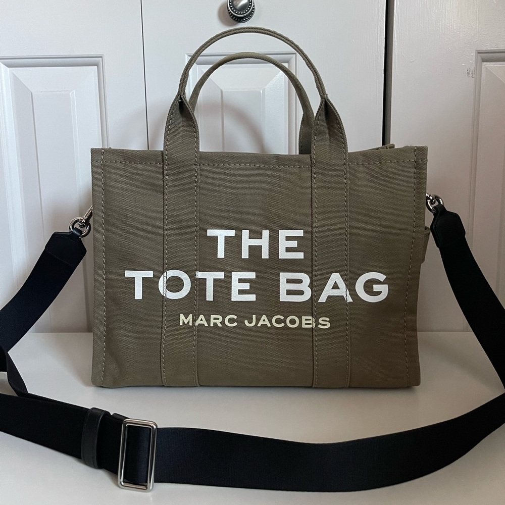 Marc Jacobs Slate Green Medium Tote